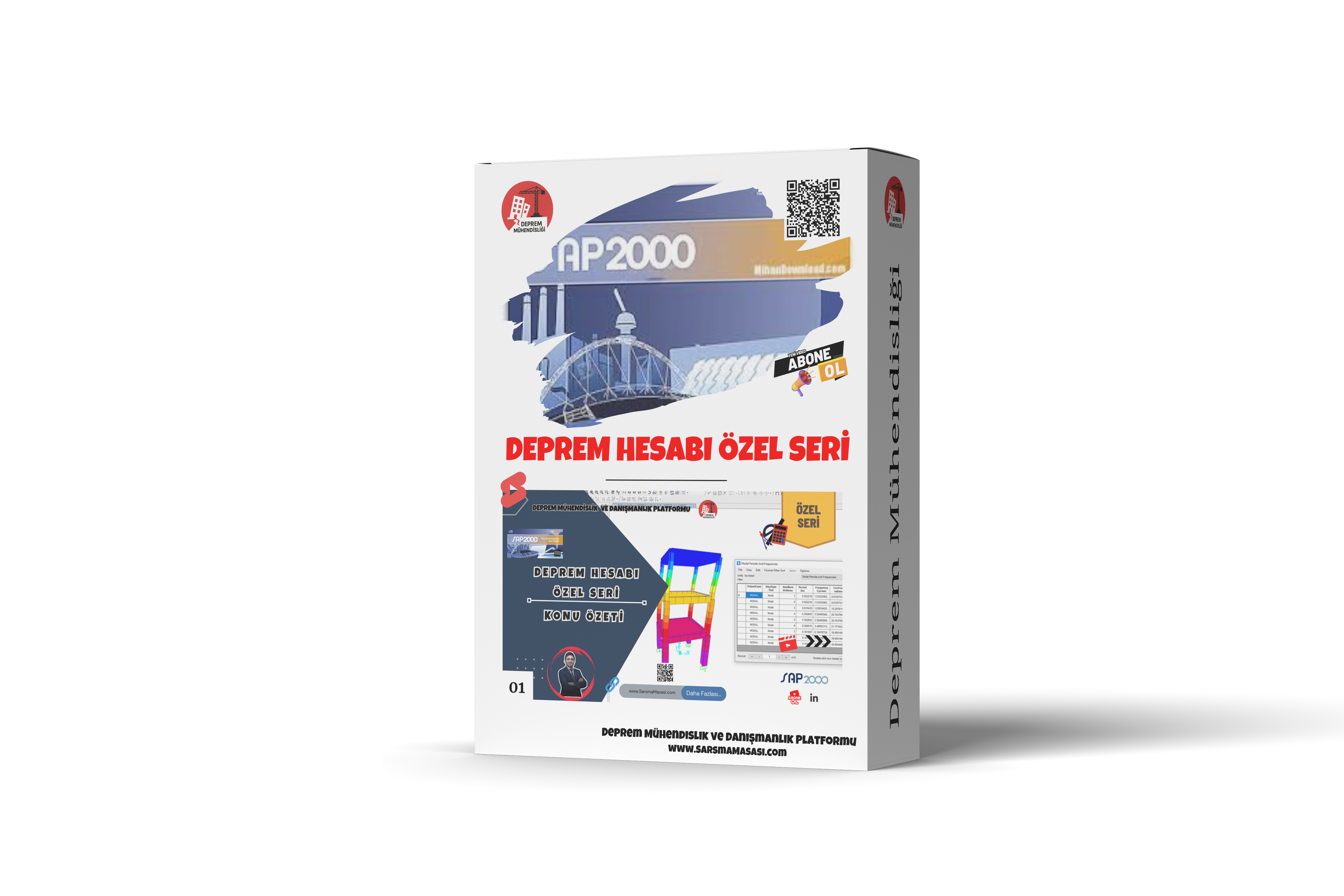 Deprem Hesabı Özel Seri - [ SAP2000 ]