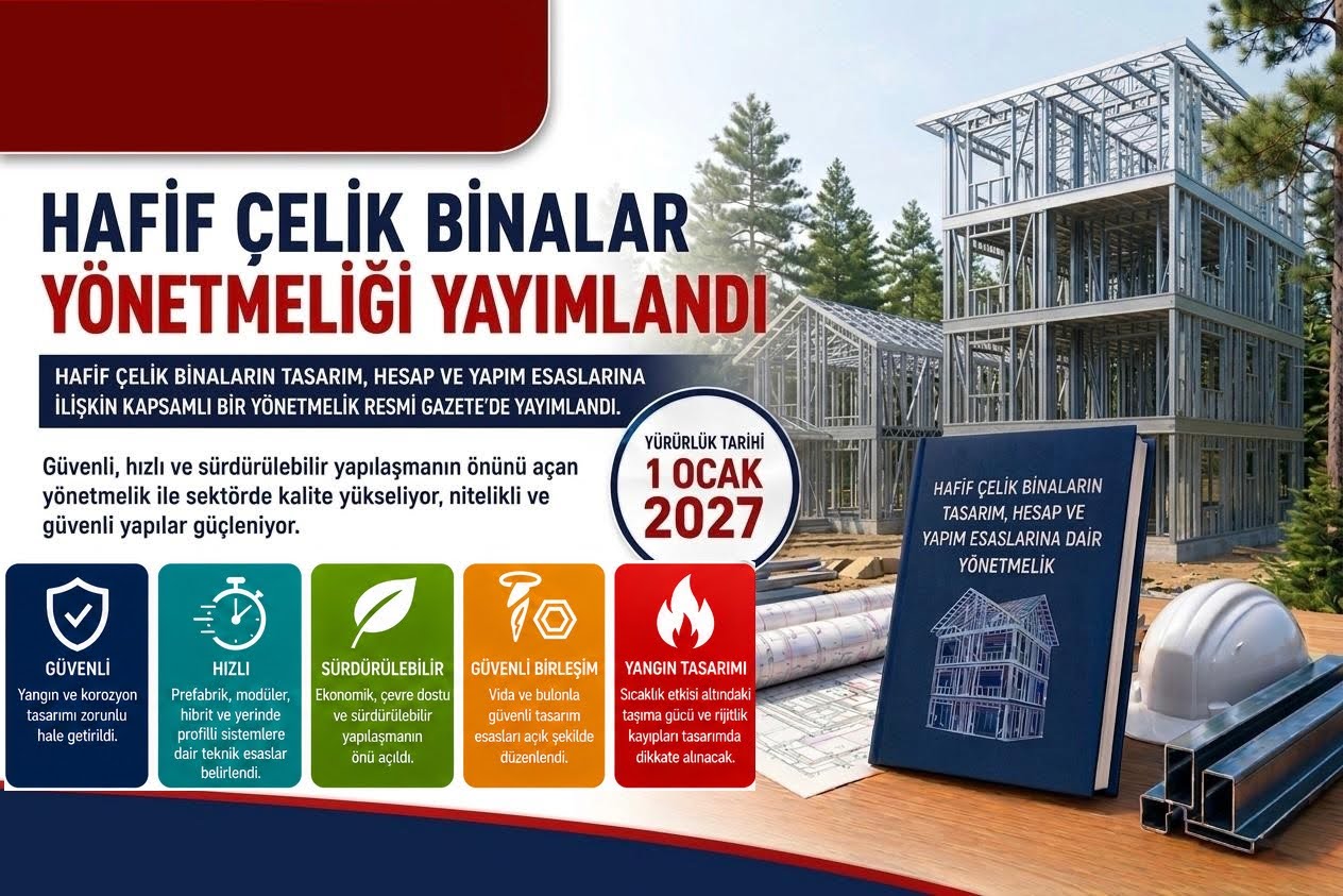 Hafif Çelik Binaların Tasarım ve Yapım Esasları