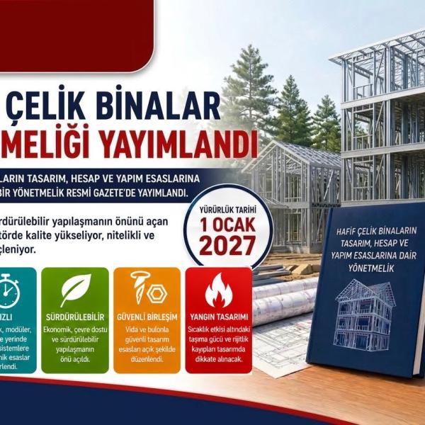 Hafif Çelik Binaların Tasarım ve Yapım Esasları